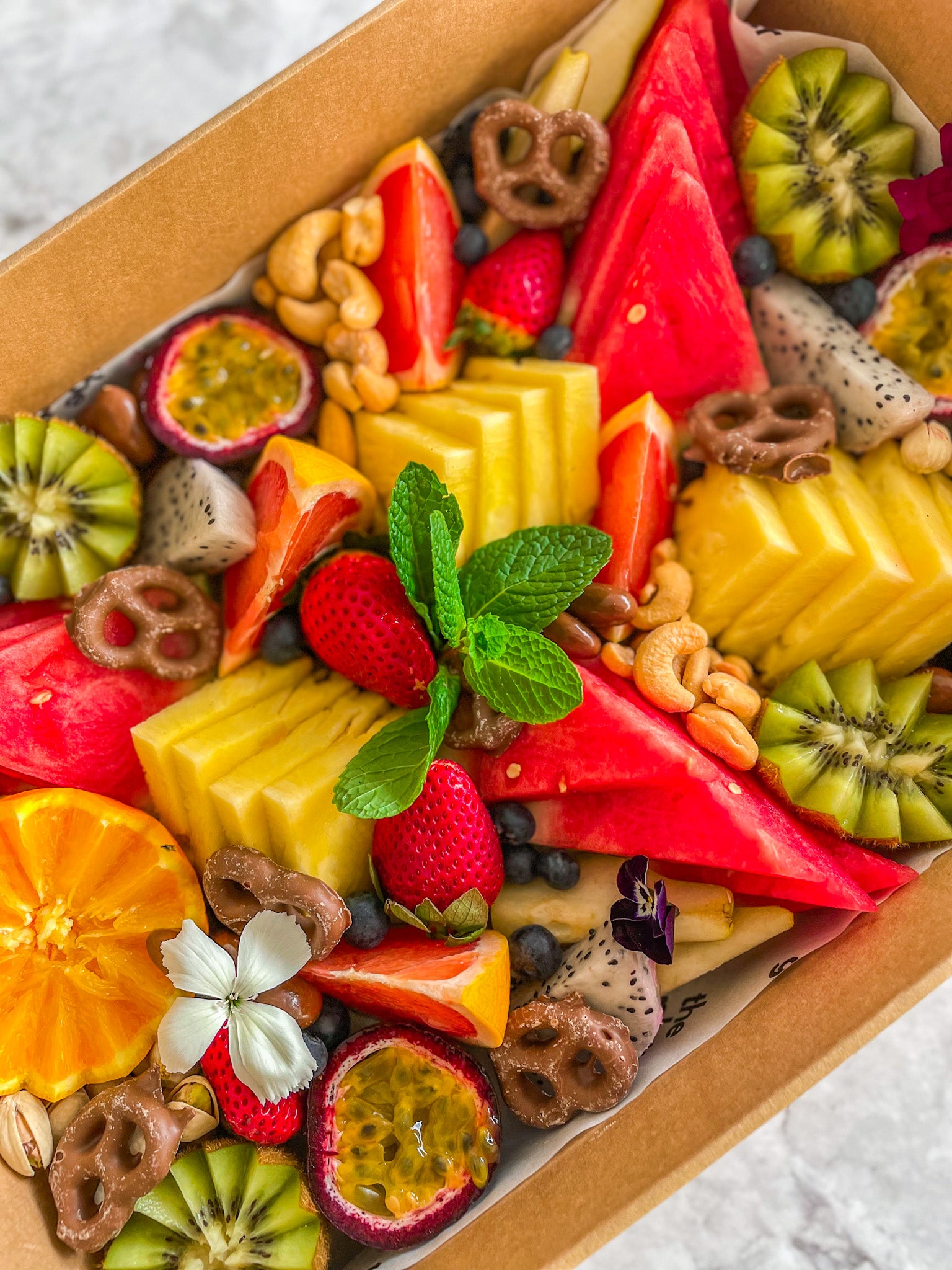 custom fruit platter sydney
